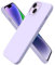 ORNARTO Funda Silicona Compatible con iPhone 14 6,1 (2022),Carcasa iPhone 14 Funda Silicona Líquida Suave,Antigolpes, Forro Microfibra Suave Antiarañazos,Lila