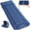 ROPODA Isomatte Outdoor, Selbstaufblasende Isomatte Camping mit Fußpresse Pumpe, Ultraleicht Isomatte Aufblasbar mit Kissen, Wasserdicht Camping Matte für Outdoor, Camping, Wandern (Blau)