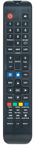 New QT55X03 Remote Control Replacement - VINABTY QT55X03 Replace Remote Control fit for Q.BELL Smart 4K UHD LCD LED HDTV TV QT55X03 Remote Controller