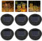 XPJBKC Solar Light Replacement Top, 6PCS Replacement Solar Panels for Garden Lights, 7CM 1.2V 600mAH Replacement Solar Light Top, Replacement Solar Light Units for Outdoor Hanging Lanterns Garden