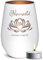 PR Print Royal Windlicht mit Gravur - Namasté Lotusblume OM-Mantra - mit Name - Yoga-Geschenk für Frauen, Personalisierte Geschenke für Yogalehrerin | inkl. Teelicht, 450 ml, Weiß/Bronze