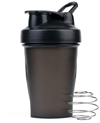 Sports Fitness Workout Protien Shake Gym Shakers Cup Protein Shaker Bottle (Black)