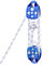 Doppelseilblock‑Flaschenzug 4:1 mit 76m ×10 mm Seil, 30 kN (3000 kg) Bruchfestigkeit – Schwerlast‑Hebesystem für Garage, Dachboden & Outdoor