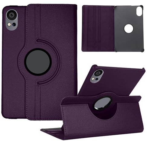 Funda Compatible con Huawei Matepad Air 12 Pulgada Tableta 2024, Multiángulo Carcasa Cuero PU Soportes Giratorios de 360°