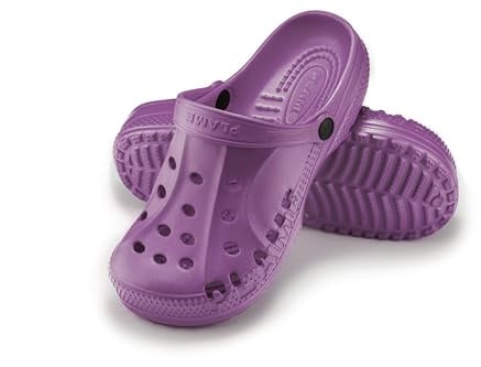 ESTRO Zoccoli Donna Sabot Uomo - Unisex Ciabatte Uomo Gomma Sabot Donna Zoccoli Gomma Ciabatte Plastica A78 (40, Viola)