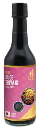 MEI ASIA - Sauce Teriyaki Japonaise - Saveur Sucrée-Salée au Soja - le flacon de 150mL - Le Lot De 4