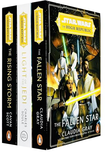 Star Wars: The High Republic Series 3 Books Collection Set (Light of the Jedi, The Rising Storm & The Fallen Star)