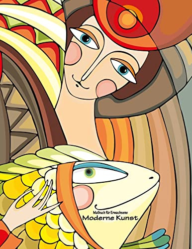 Malbuch für Erwachsene - Moderne Kunst 1
