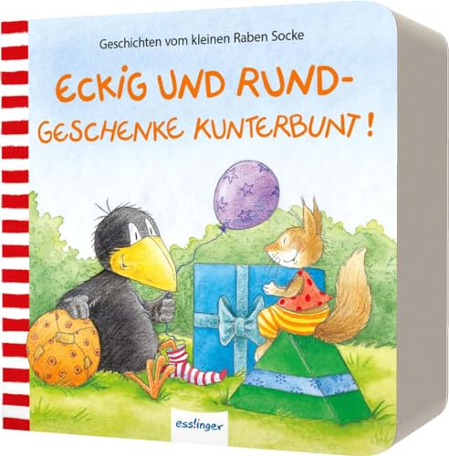 Der kleine Rabe Socke: Eckig und Rund – Geschenke kunterbunt!: Geschichten vom kleinen Raben Socke