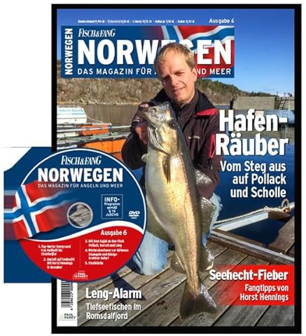 FISCH & FANG Sonderheft Nr. 36: Norwegen Magazin Nr. 6 + DVD