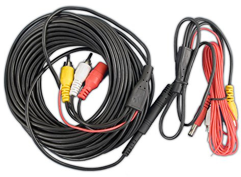 Universalkabel, Spezial Anschlusskabel, Rückfahrkamera Kabel, 10 Meter, trennbar durch Mini Steckverbindung, 12V 24V