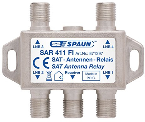 Spaun SAR 411 FI Antennen Relais (4 auf 1)