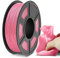 SUNLU Flexible TPU Filament 1.75mm, 95A TPU 3D Drucker Filament Maßgenauigkeit +/- 0,03mm, Gute Haltbarkeit und Starke Haftung für 3D-Druck, 0.5kg Spule（1.1lb）165 Meters, TPU Rosa