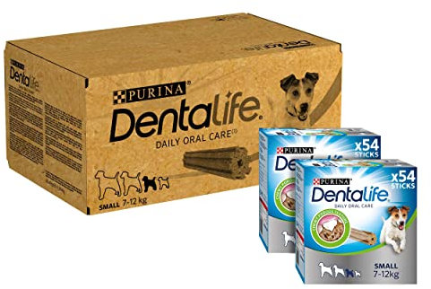 Dentalife Kauspielzeug für kleine ausgewachsene Hunde, 1,76 kg, 108 Stück