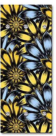 Cuadros Lifestyle Designer-Garderobe 120x50 cm | Wandgarderobe | Flurgarderobe | Gardenpaneele | Garderobenpaneel | Urban Look | Kleiderständer | Kleiderablage | Garderobenständer