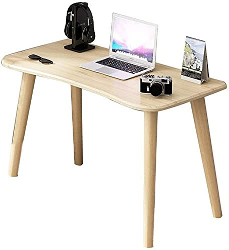 Mesa de ordenador de madera nórdica confiable, escritorio de oficina sólido simple y moderno, escritorio de escritorio multifuncional para el hogar, pequeño escritorio de computadora en el dormitorio