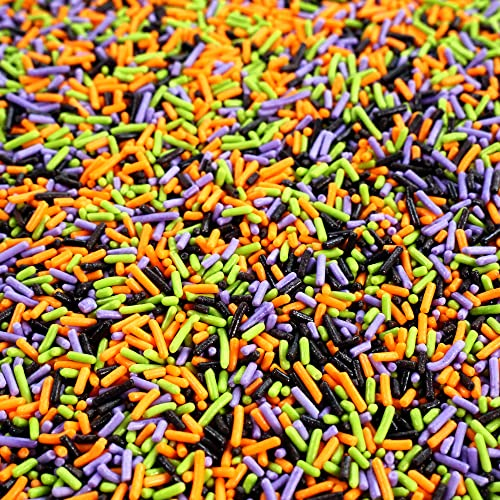 Streuselheld Jimmie`s Halloween 40g Streusel zum Dekorieren und Verzieren von Gebäck aller Art wie Torten Kuchen Keksen Zuckerstreusel