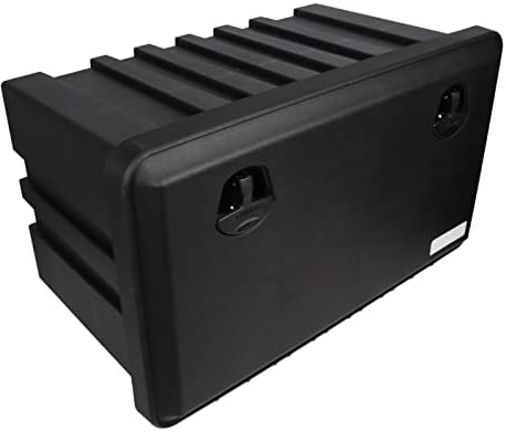 Daken Staubox mit Schloss 127l Anhängerbox Gurtkiste Staukasten LKW 826x500x470mm 81108