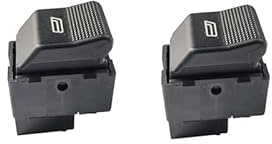 Interruptor Elevalunas Para Seat Para Ibiza para Cordoba 6K1 6K2 botón de interruptor de ventana eléctrica 6X0959855B (Size : 2 pcs)