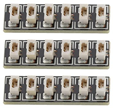 EMSea 6-Port-Erweiterungsplatinen DIY-Kit Kompatibel mit LEGO Anderen Bausteinen für LED-Leuchten, Kabel, Stromoptionen, 24 X 6,5 Mm