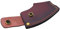 Generic Axtkopfschutz, Schutzhülle, Axt, Schnalle Geschlossen, Holzbearbeitung, Schutzabdeckung, Beil Abdeckung, Schutzhülle, Axt Kopf Abdeckung, 8 cm, Braun, PU