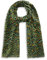 CODELLO Schal aus recyceltem Polyester mit farbigem Leo-Print