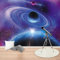 MWSSEGGE Papier Peint Intissé Galaxie, Univers 3D Trompe L'oeil Mural Affiche Géante Décoration Pour Enfant Chambre Garcon Fille Adot (300x210 cm)