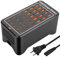 USB C Charger Block, 150W(30A) 30 Port (15 USB A & 15 USB C Port) Multiple USB Charging Station, Desktop USB Wall Charger Compatible with iPhone, iPad, Tablets, Smartphones