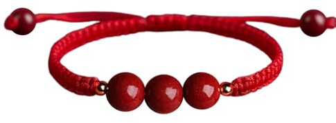 NVOQILIN Pulsera tradicional china ajustable con cuerda de la suerte, pulsera para parejas, regalo de joyería para hombres y mujeres