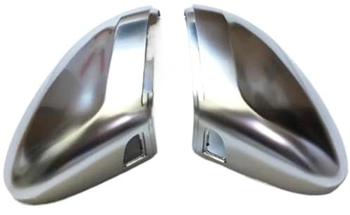 JZWJNFYY Auto Rückspiegel Kappe ABS-Kunststoff Abdeckung Ersatz Für VW Passat B8 CC Arteon R line Spiegelkappen,with Side Assist