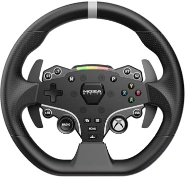 MOZA Gaming Steering Wheel, Racing Driving Wheel designed for Xbox Series/PC, officially Licensed by Microsoft