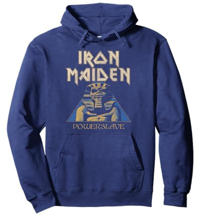 Iron Maiden - Pyramid Sphinx Navy Pullover Hoodie