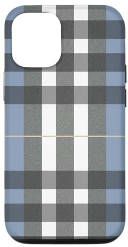 Nordic Plaid von SELFE TEES Hülle für iPhone 12/12 Pro