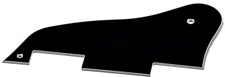 Gitarren-Pickguard Schlagbrett Platte Platte schwarz PVC Pickguard Halterung Anti-Kratzer für E-Gitarren Teile