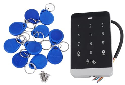 Tastiera Controllo Accessi, Tastierino Numerico NFC, 12V, 10000 Utenti - Resistente Acqua, Modalità Open/Close, Access Control Affidabile