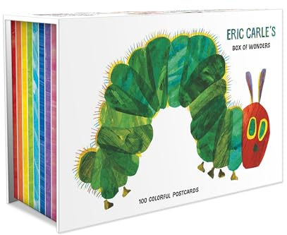 Eric Carle's Box of Wonders: 100 Colorful Postcards