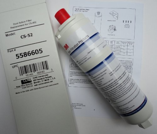 Water Filter for Gaggenau KA58 and K3990 Series American Style Side by Side Refrigerators - Fridge freezers