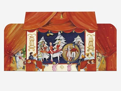 Adventskalender Der Nussknacker: Pop-Up-Adventskalender zum Aufstellen