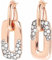Bronzallure orecchini pendenti con zirconi bianchi in Golden Rosé WSBZ01742W