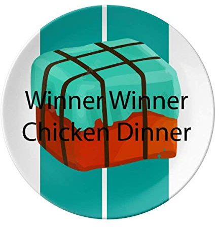 Winner Winner Hähnchen Speiseteller dekorativ Porzellan Salver Geschirr Dinner Dish Dish