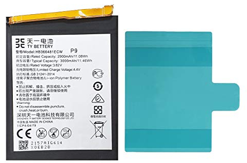 [TY BETTERY] Akku kompatibel mit HB366481ECW Huawei P9/P9 LITE/P10 LITE/P8 LITE 2017/P20 lite/Y6 2018/Y7 2018/P smart/Honor 8 lite/Honor 9/Honor 9 Lite/Honor 5C 7C 7A/Nova Lite