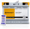 CONTINENTAL 2800012018280 Starterbatterie Autobatterie LB1 12V 50Ah 500A + 1x 10g LIQUI MOLY Batterie-Pol-Fett