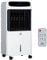 HOMCOM Mobile Air Cooler, 12L Tank Evaporative Ice Cooling Fan Water Conditioner Humidifier Unit with 3 Modes, 3 Speed, Remote, Timer, Oscillating for Home Bedroom