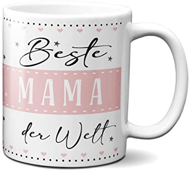 Tasse mit Spruch Beste Mama, Geburtstagsgeschenk, Geschenk für Mama zum Muttertag - Tassen mit Sprüchen lustig Geschenkideen
