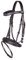 QHP Leder Trense Beli schwarz (Mini Shetty)