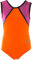 GETTY-SPORTS Turnanzug Petra ohne Arm für Mädchen/Damen (white/white/skyblue) Größe 44