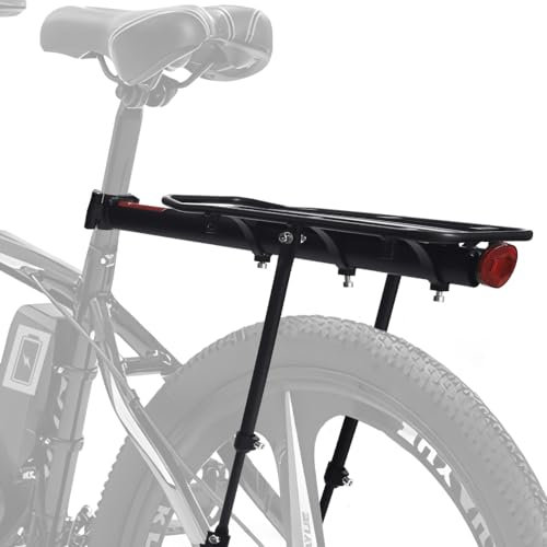 Fat Tire Bike Rack and Electric Bike Rack, Parrilla para Bicicletas Trasera, Ideas as Cargo Rack with Load Capacity (30KG Load Capacity)