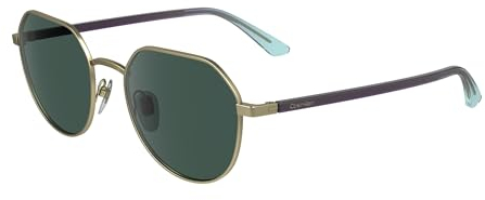 CALVIN KLEIN Sonnenbrille, 720 mattes Gold, 51 cm