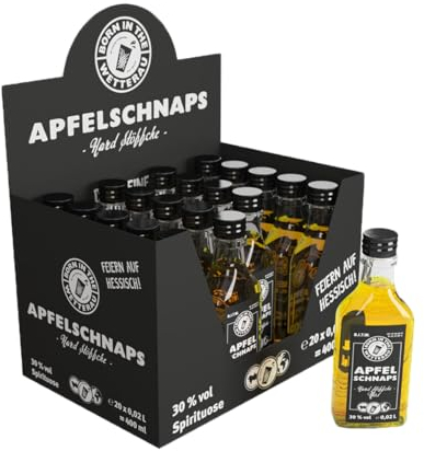BitW Kleine Apfelschnäpse 0,02L Klopfer| Apfelschnaps| Klopfer | Born in the Wetterau (20)