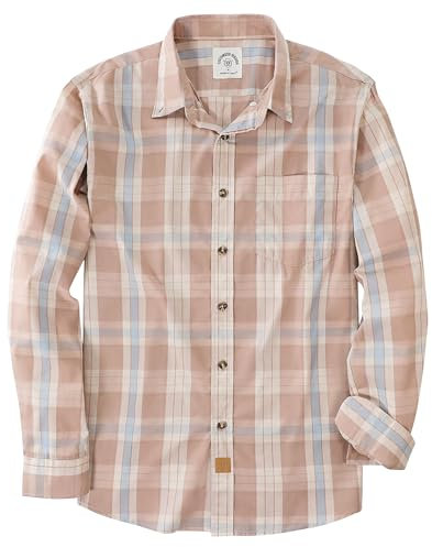 Dubinik®Chemise Homme Chemise Carreaux Homme Casual Poche Leger Doux Regular Classiques Chemise Homme Manches Longues